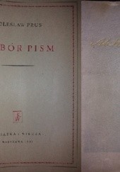 Okładka książki Wybór pism Bolesław Prus