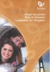 Okładka książki Mapa Slovenska / Map od Slovakia / Landkarte der Slowakei praca zbiorowa