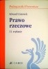 Okładka książki Prawo rzeczowe Edward Gniewek