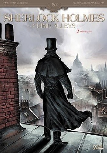 Okładki książek z cyklu Sherlock Holmes – Crime Alleys