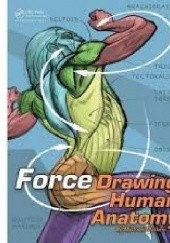 Okładka książki Force Drawing human anatomy Michael Mattesi
