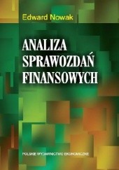 Okładka książki Analiza sprawozdań finansowych Edward Nowak