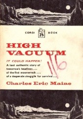 Okładka książki High Vacuum Charles Eric Maine