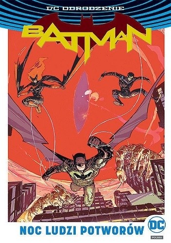 Okładki książek z cyklu Batman DC Rebirth