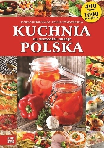 Okładki książek z cyklu Kuchnia polska na wszystkie okazje