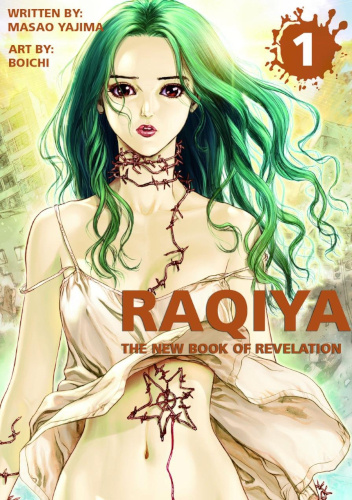 Okładki książek z cyklu Raqiya