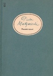 Okładka książki Płanetnik i śmierć Piotr Matywiecki