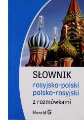 Okładka książki Słownik rosyjsko-polski polsko-rosyjski z rozmówkami Natalia Celer
