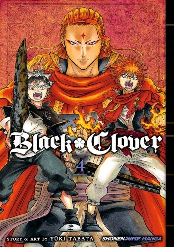 Okładka książki Black Clover #4 Yuki Tabata