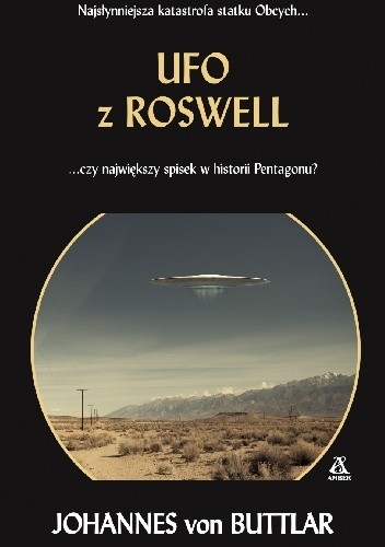 Okładka książki UFO z Roswell Johannes von Buttlar