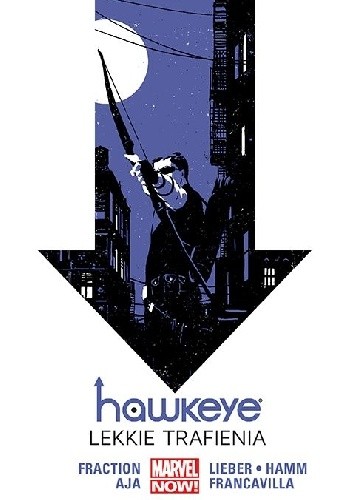 Okładki książek z cyklu Hawkeye
