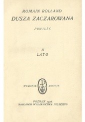 Okładka książki Dusza zaczarowana t. II Lato Romain Rolland