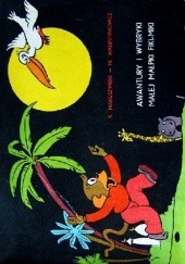 Okładka książki Awantury i wybryki małej małpki Fiki-Miki Kornel Makuszyński, Marian Walentynowicz