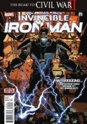 Okładka książki Invincible Iron Man. Vol 2 #9 Brian Michael Bendis, David Marquez