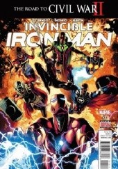 Okładka książki Invincible Iron Man. Vol 2 #11 Brian Michael Bendis, Mike Deodato Jr., Frank Martin Jr.