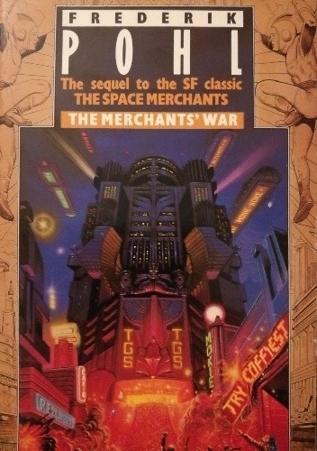 Okładki książek z cyklu The Space Merchants