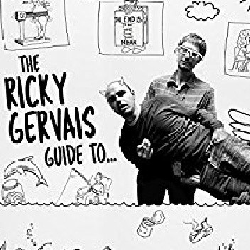 Okładki książek z cyklu The Ricky Gervais Guide To... Series Two