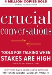 Okładka książki Crucial Conversations Tools for Talking When Stakes Are High