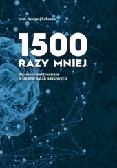 Okładka książki 1500 razy mniej Andrzej Sobczak