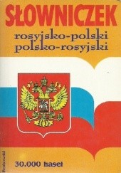 Okładka książki Słowniczek rosyjsko-polski polsko-rosyjski Jadwiga Oleńska