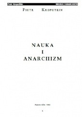Okładka książki Nauka i anarchizm Piotr Kropotkin