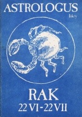 Okładka książki Rak 22 VI - 22 VII Astrologus