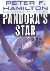 Okładka książki Pandora's Star Peter F. Hamilton