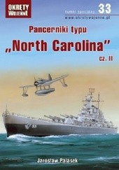 Okładka książki Pancerniki typu "North Carolina" cz II Jarosław Palasek