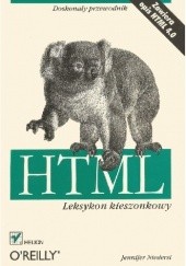 Okładka książki HTML. Leksykon kieszonkowy Jennifer Niederst Robbins