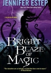 Okładka książki Bright blaze of magic
