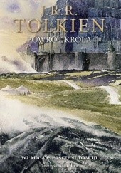 Okładka książki Powrót króla. Wersja ilustrowana J.R.R. Tolkien