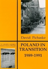 Okładka książki Poland in Transition David R. Pichaske