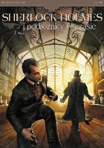 Okładki książek z cyklu Sherlock Holmes i podróżnicy w czasie