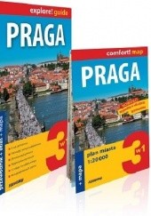 Okładka książki Praga 3w1: przewodnik + atlas + mapa praca zbiorowa