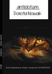 Okładka książki antidotum Dorota Nowak