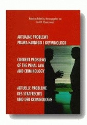 Okładka książki Aktualne problemy prawa karnego i kryminologii Emil W. Pływaczewski