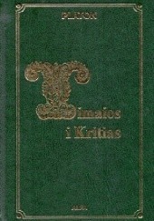 Okładka książki Timaios i Kritias Platon