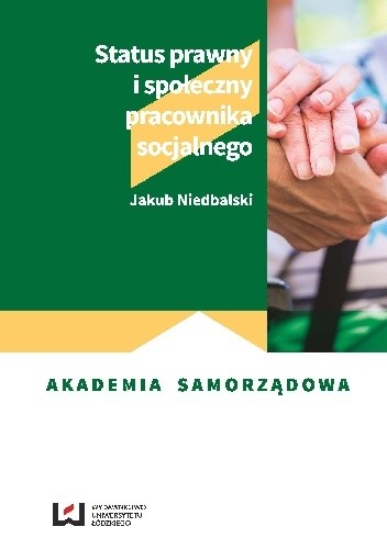 Okładka książki Status prawny pracownika socjalnego Jakub Niedbalski