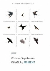 Okładka książki Chwila\moment Wisława Szymborska