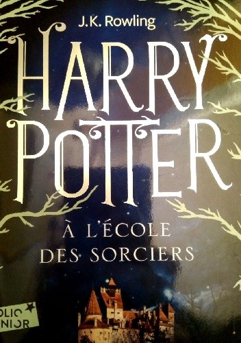 Okładki książek z serii Folio Junior Harry Potter