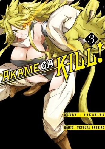 Okładki książek z cyklu Akame ga Kill!
