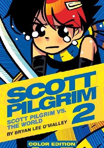Okładki książek z cyklu Scott Pilgrim