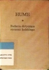 Okładka książki Badania dotyczące rozumu ludzkiego David Hume