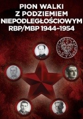 Okładka książki Pion walki z podziemiem niepodległościowym RBP/MBP 1944–1954 Tadeusz Ruzikowski