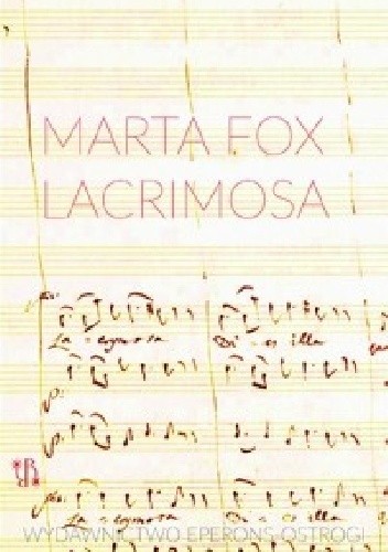 Okładka książki Lacrimosa Marta Fox