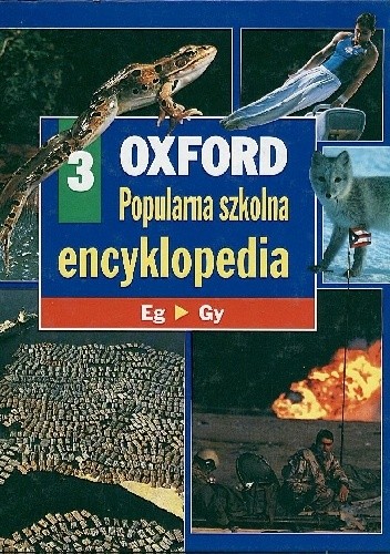 Okładki książek z cyklu Oxford - popularna szkolna encyklopedia