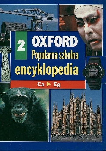 Okładki książek z cyklu Oxford - popularna szkolna encyklopedia