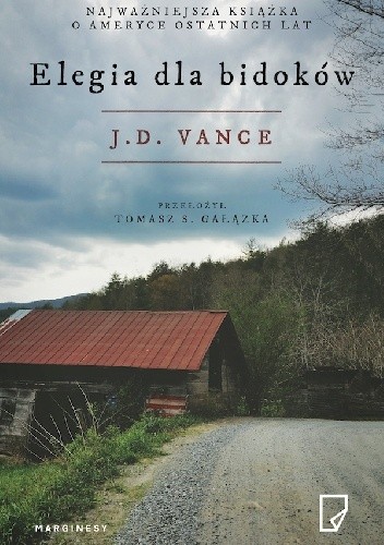 Okładka książki Elegia dla bidoków J. D. Vance