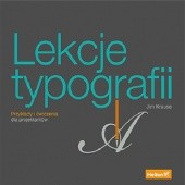 Okładka książki Lekcje typografii. Przykłady i ćwiczenia dla projektantów Jim Krause