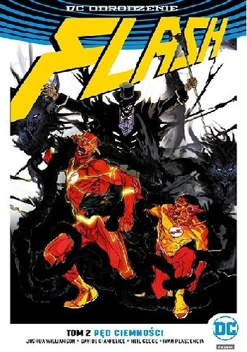 Okładki książek z cyklu Flash DC Rebirth
